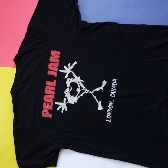 Modern Pearl Jam Stickman Tour London, Ontario Band Shirt
